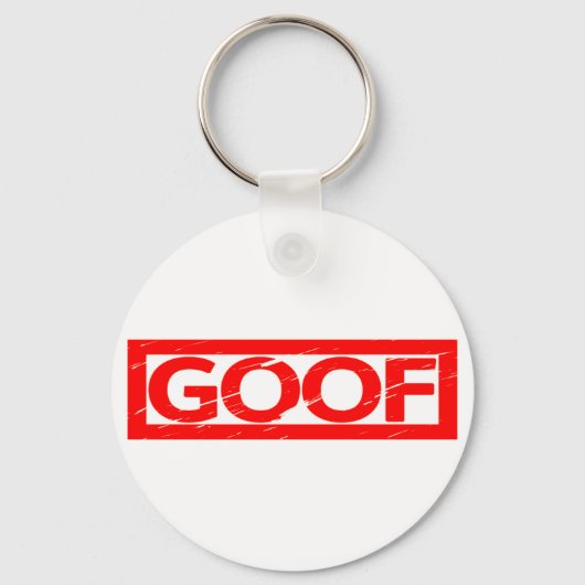Goof Stamp Sleutelhanger (Voorkant)