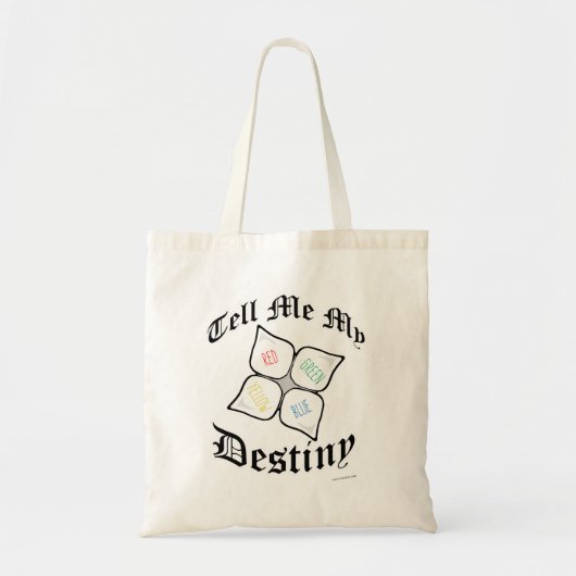Goofy and Snarky Fortuneteller Nostalgia Design Tote Bag (Voorkant)