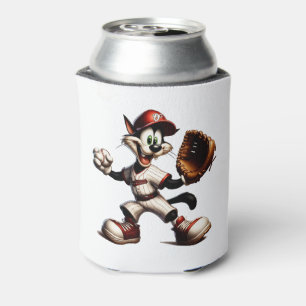 Goofy Cat honkbalwerper eindigt Blikjeskoeler