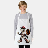 Goofy Cat honkbalwerper eindigt Schort (Gedragen)