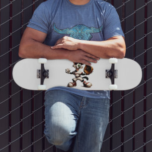 Goofy Cat honkbalwerper eindigt Skateboard