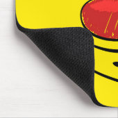 Goofy Clown Yellow Face Muismat (Hoek)