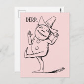 Goofy Derp Briefkaart (Voorkant / Achterkant)