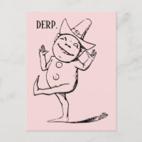 Goofy Derp Briefkaart