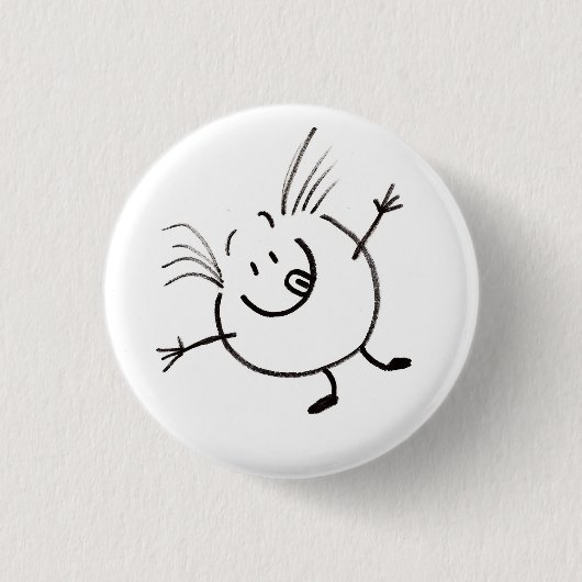 Goofy Doodle Guy Button (Voorkant)