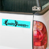 Goofy Footed Bumpersticker (blauw) (Op Truck)