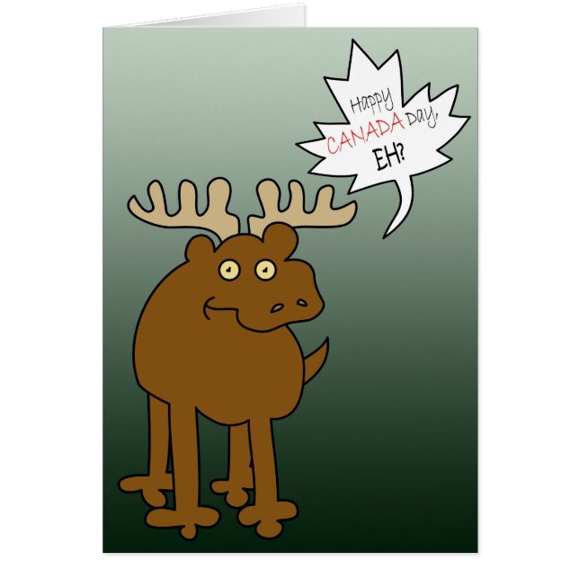 Goofy Funny Canada Day Wishes (Voorkant)