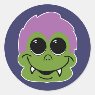 Goofy Goblin Ronde Sticker