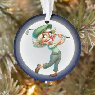 Goofy Golf Ornament