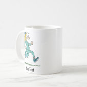 Goofy Jogger Mug - Personnalisable Running Gift (Devant gauche)