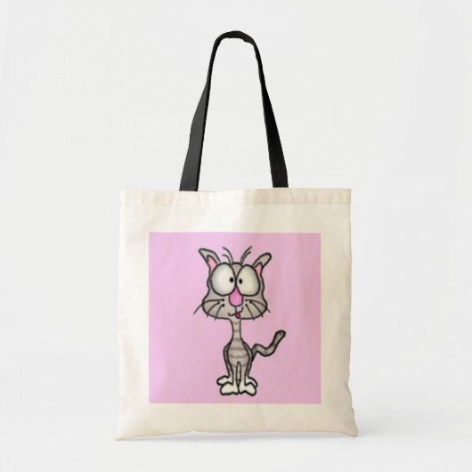 Goofy Kat Canvas tas (Voorkant)
