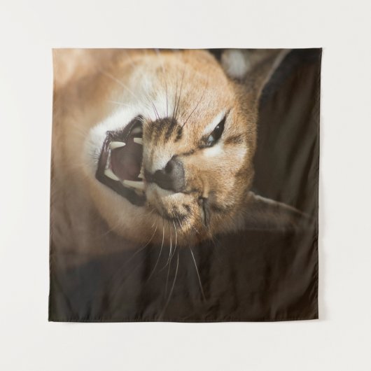 Goofy Lynx Wandkleed (Voorkant (horizontaal))