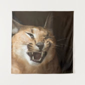 Goofy Lynx Wandkleed (Voorkant)