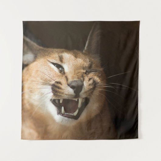 Goofy Lynx Wandkleed (Voorkant)