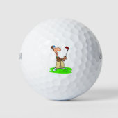 * *GOOFY MAIS COOL GOLFER** BALLES DE GOLF (Devant)