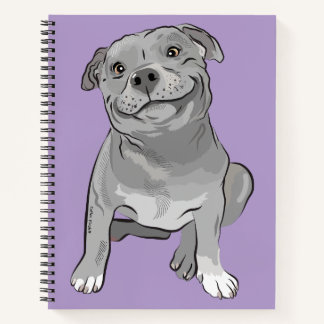 Goofy Staffy Deluxe Notitieblok - aanpasbaar Notitieboek