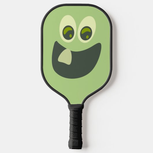 Goofy Tooth Grin Pickleball Paddle (Achterkant)