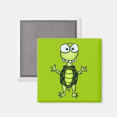 Goofy Turtle Magnet Magneet (Voorkant / Achterkant)