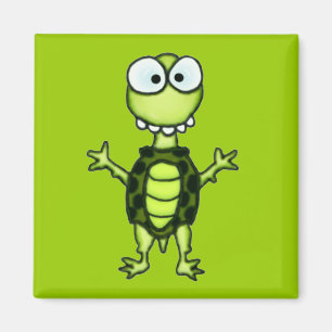 Goofy Turtle Magnet Magneet