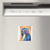 Goofy Weimaraner Magneet (Insitu (Vaatwasser))