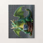 Goofy Welsh Dragon Drink Tea Legpuzzel (Verticaal)