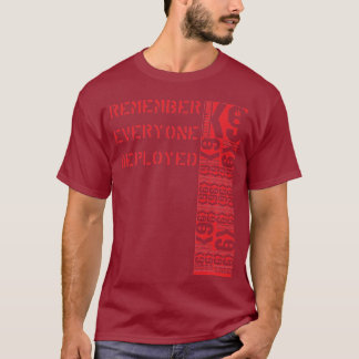 GoofyFootK9 Eerste Ontwerp ooit. RED T-Shirt