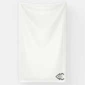 google betaalt rangoli stempel ontwerp vinyl banne spandoek (Verticaal)