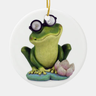 GOOGLE-EYED FROG ORNAMENT