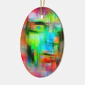 Google Glasses Keramisch Ornament (Links)