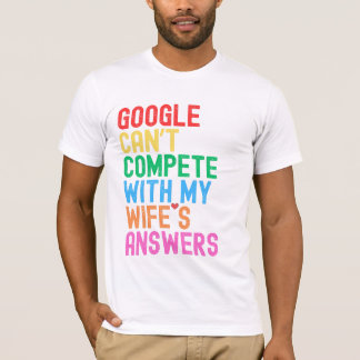 "Google kan niet concurreren met de antwoorden van T-shirt