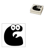 Google Letter C Rubber Stamp Rubberstempel (Gestempeld)