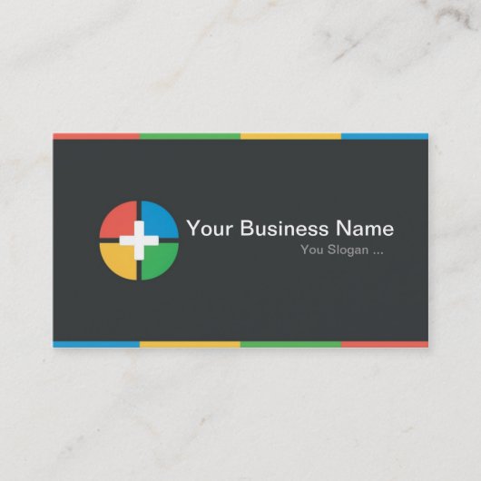 Google plus le carte de visite (Devant)