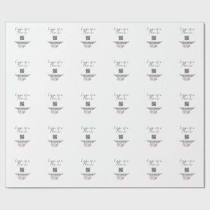 Google review bedrijfslogo Scan QR review Cadeaupapier
