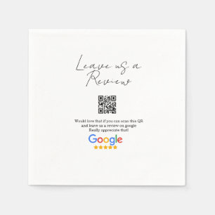 Google review bedrijfslogo Scan QR review Servet