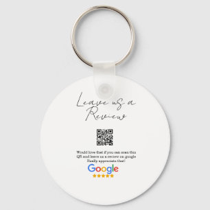 Google review bedrijfslogo Scan QR review Sleutelhanger