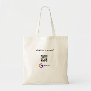 Google review bedrijfslogo Scan QR review Tote Bag
