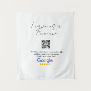 Google review bedrijfslogo Scan QR review Wandkleed