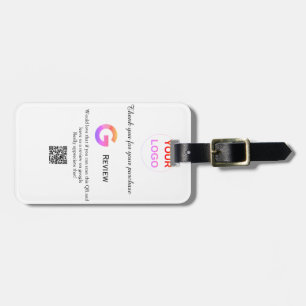 Google review business logo Scan QR review Bagagelabel