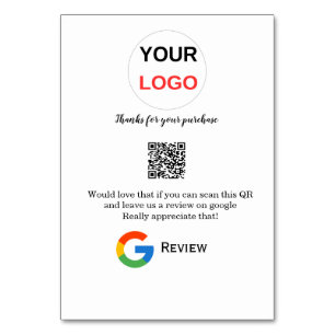 Google review business logo Scan QR review Kaart
