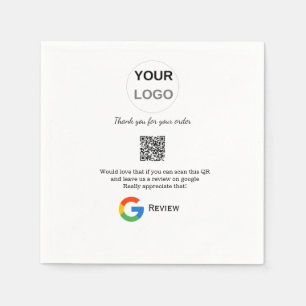Google review business logo Scan QR review Servet