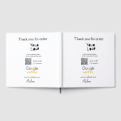 Google review business logo website scan QR-code Gastenboek (Volledig)