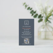 Google Review - Carte de visite - Messenger QR Lin (Debout devant)