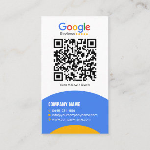Google Review Kaart Voor veel bedrijven Visitekaartje