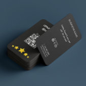 Google Review Mijn Bedrijf Handgeschreven QR Code Visitekaartje