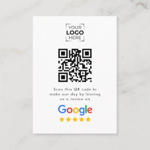 Google Review QR-code bedrijfsbeoordeling Contactkaartje