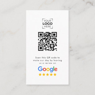 Google Review QR-code bedrijfsbeoordeling Visitekaartje