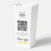 Google Review QR Code Zakelijke beoordeling Bedankdoosjes (Achterkant)