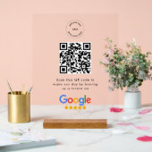 Google Review Request | QR Code Business Logo (Mariage)