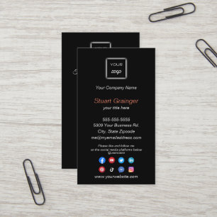 Google Review - Visitekaartje met Social Media