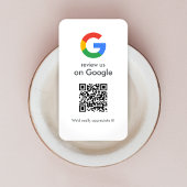 Google-Reviewen | Business Review Link QR Code Visitekaartje